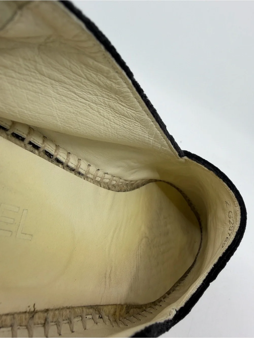 Chanel Velvet Grosgrain CC Espadrilles